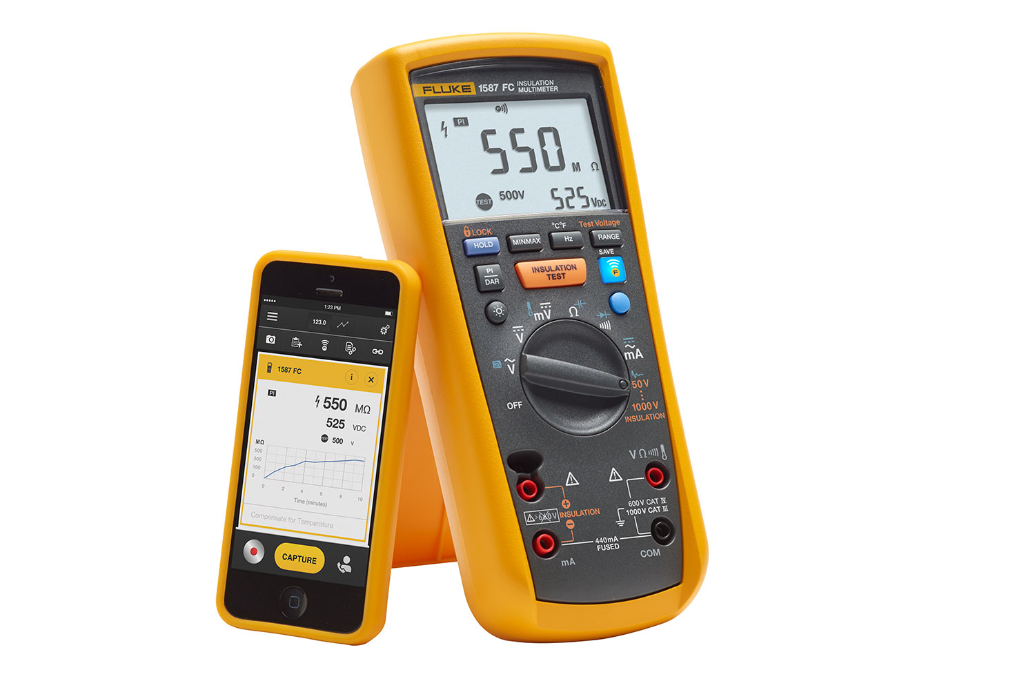 Fluke1587FC 绝缘电阻测试仪