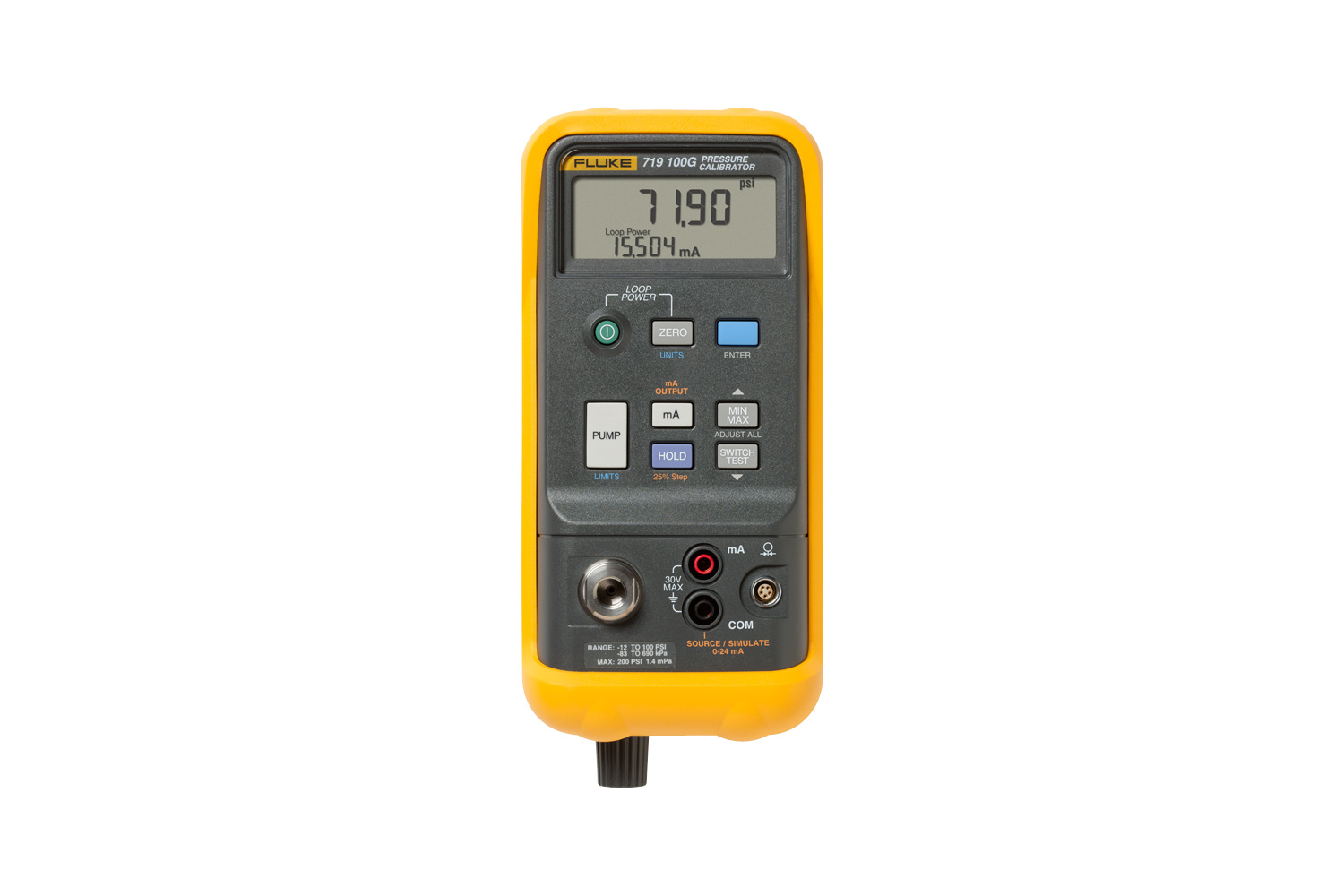 Fluke719��Яʽ�Զ�ѹ��У����