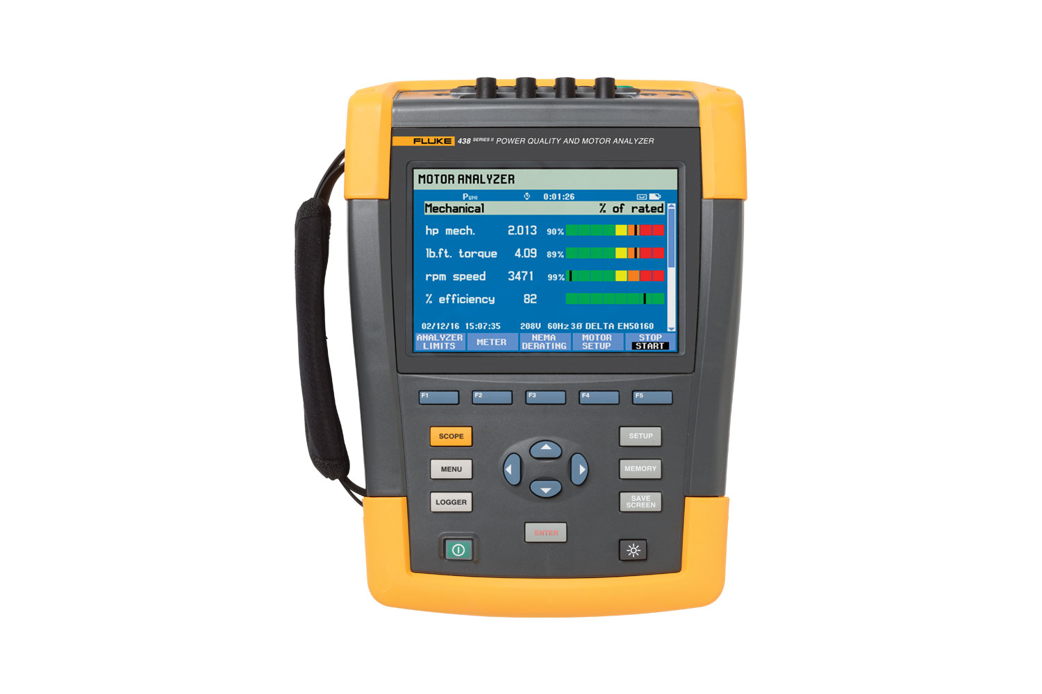 Fluke438-II ���Ч�ʺ͵��������ۺϲ�����