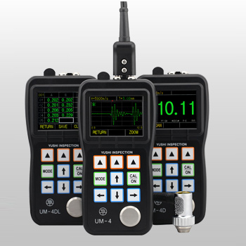UM-4DL穿透涂层带存储超声波测厚仪
