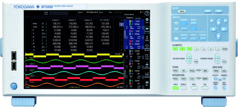 WT5000高精度功率分析仪
